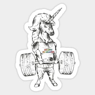 Unicorn Lift Sticker